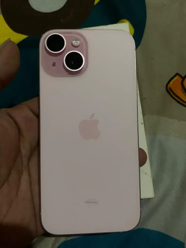 Iphone 15 128gb pink mulus