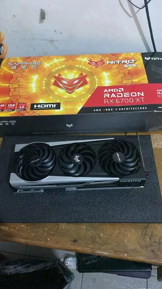 VGA RTX 6700 XT 12 GB SAPPHIRE NITRO+ GDDR6 (Like new)