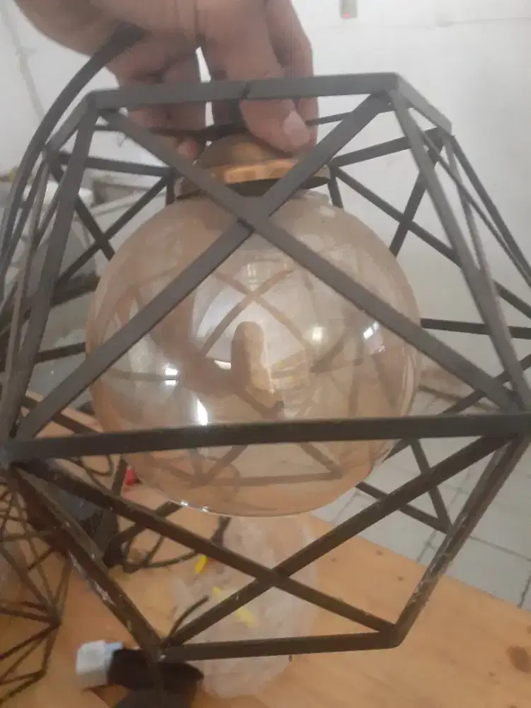 Lampu diamond gantung