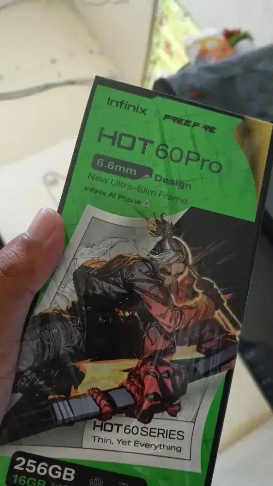 Infinix hot 60 pro 8/256 sebulan pemakaian