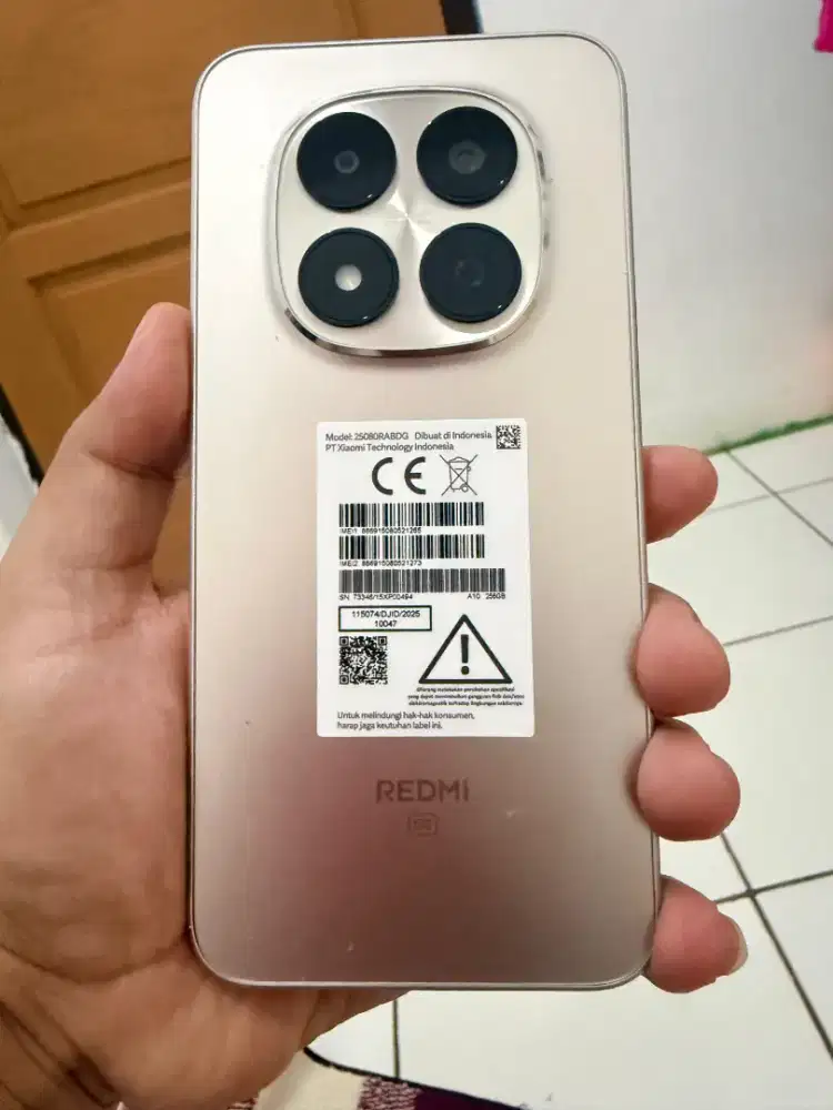 Xiaomi 15 Note 15 5G baru pakai 2 bulan lengkap dan masih kaya baru
