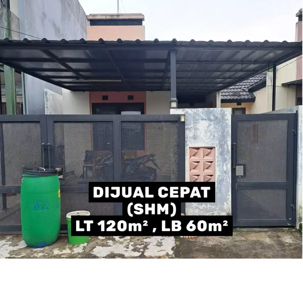 (HARGA TURUN) JUAL CEPAT RUMAH DI KOTA BANDUNG KOMPLEK DE MARRAKESH