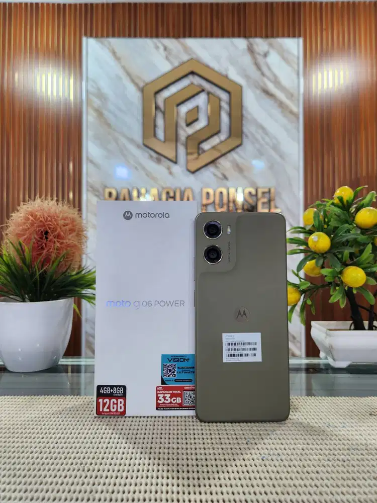 Motorola G06 Power (4+4) 8Gb/ 128Gb Pemakaian 1 Minggu Super Like New