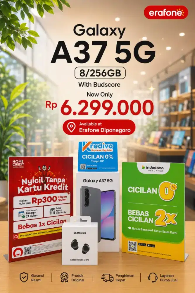 Samsung a37 promo cash dan kredit