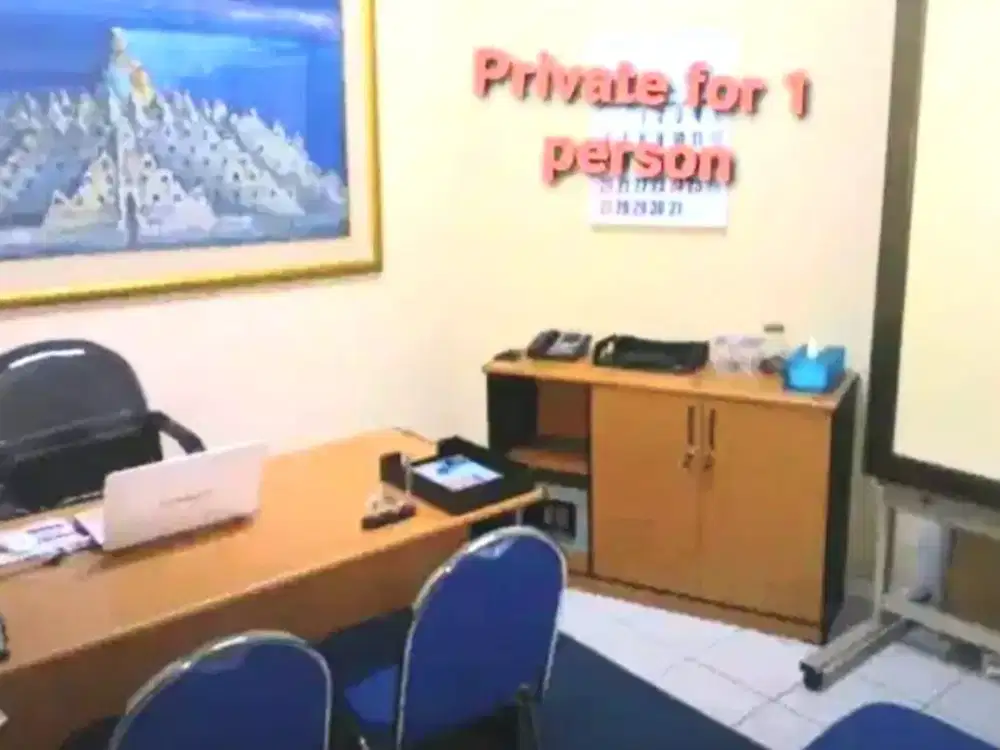 MURAH Sewa Private Office FullFurnish tinggal Bawa Komuter All in di Kota BANDUNG