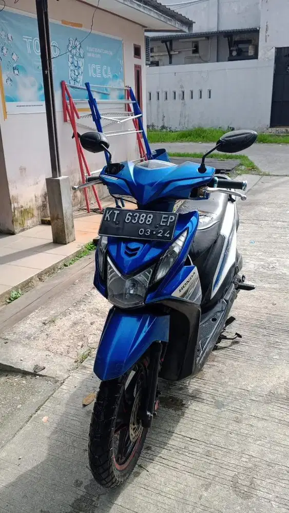 BEAT fi 2014, service rutin setiap bulan.