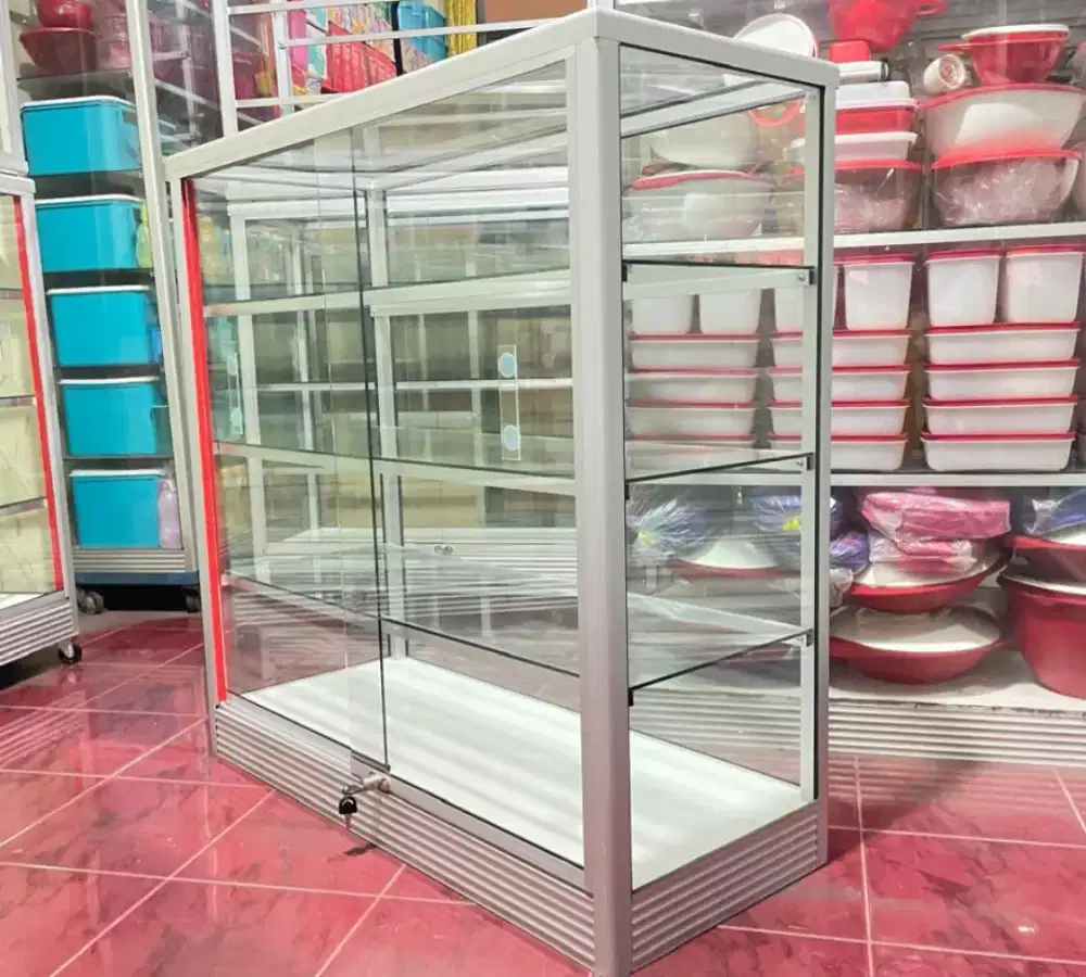 ETALASE PERLENGKAPAN USAHA 1 Meter