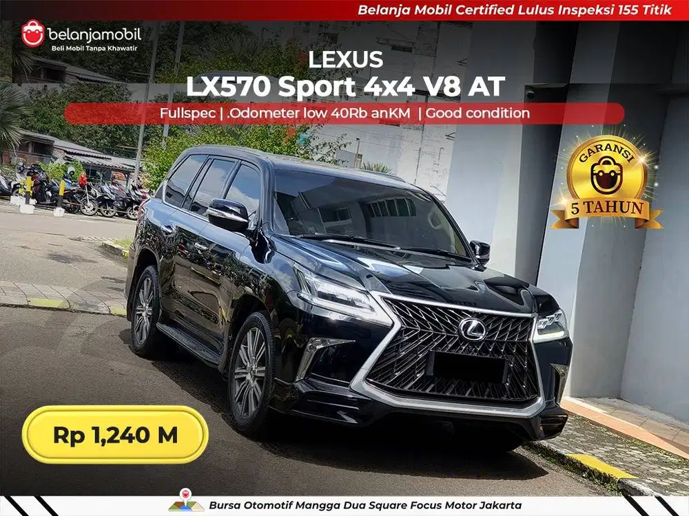 [ LOW KM 40RB AN ] Lexus LX570 LX 570 Sport 4x4 V8 AT 2016/2017