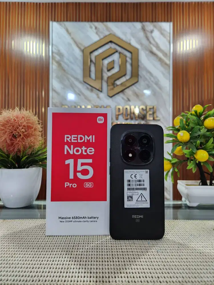 Redmi Note 15 Pro 5G Ram 8+8Gb/ 256Gb Pemakaian 2 Minggu Like New