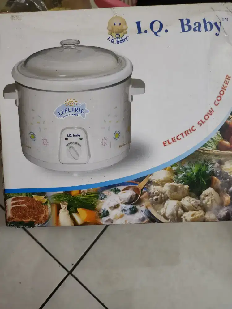 SLOW COOKER IQ BABY MPASI