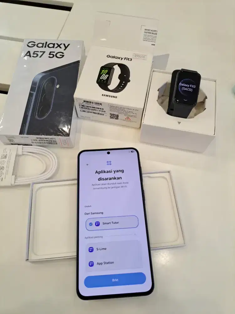 GALAXY A57 INCLUDE GALAXY FIT3 | BISA TRADE IN & PROMO CICILAN 0%