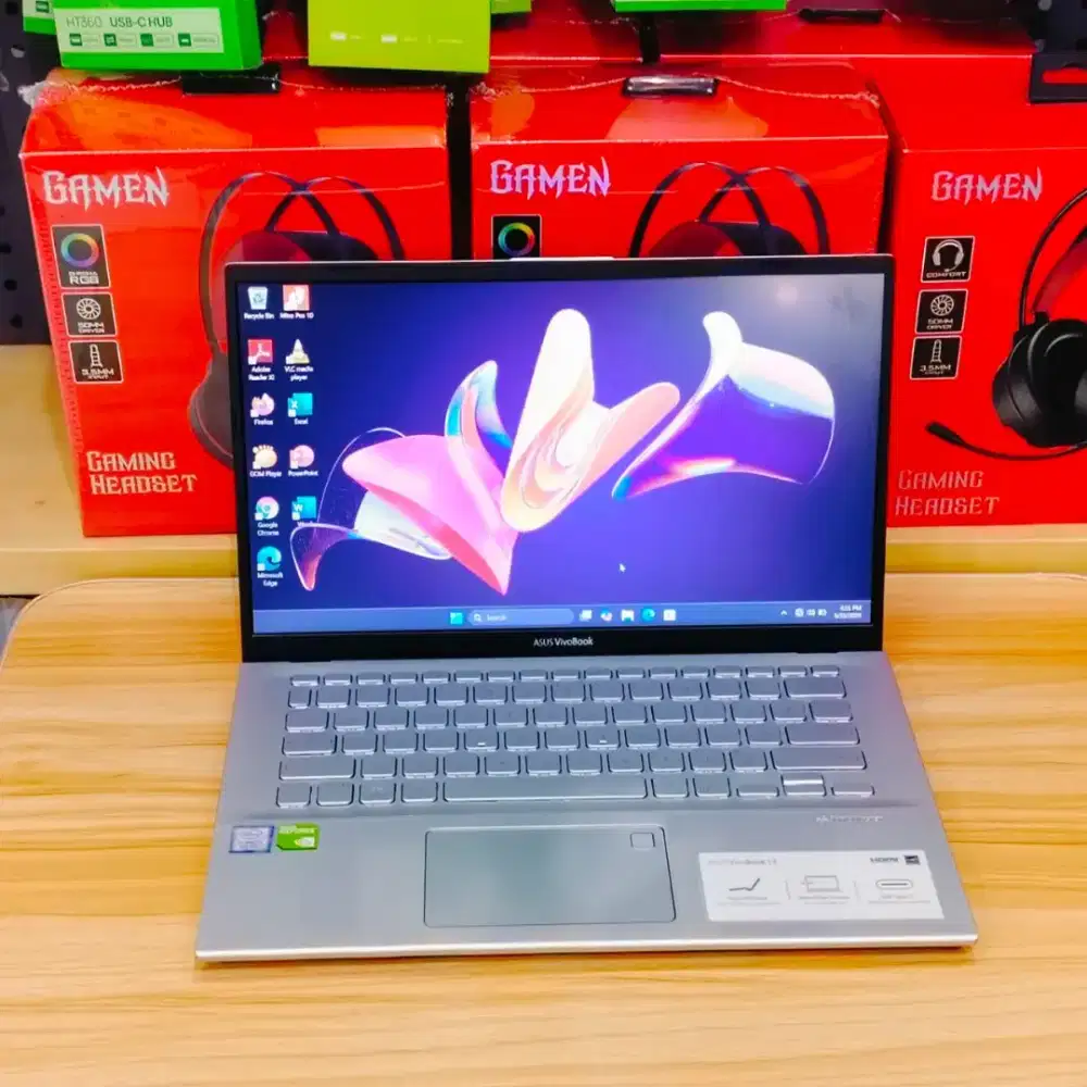 Asus A412F Core i3 Gen 8  RAM 12GB  SSD 512GB  Nvidia MX250 Libas Game