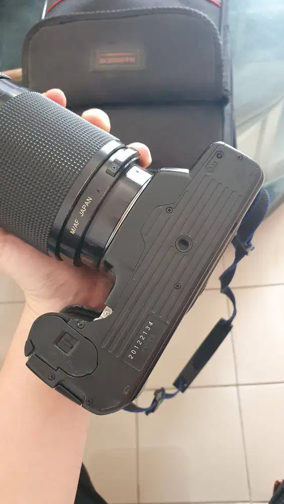 Paket Kamera Film Minolta 5700i AF Analog Lengkap Lens Flash Tas
