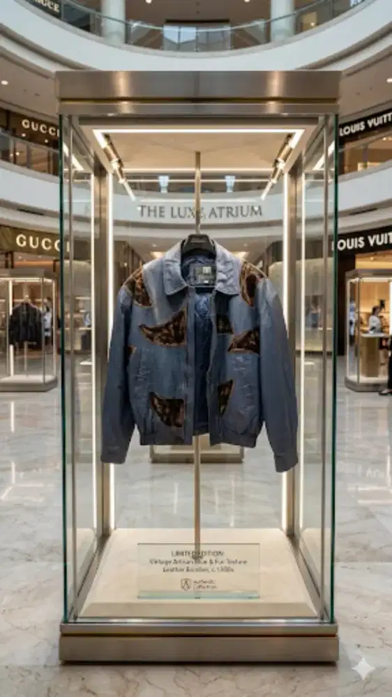 Jaket kulit asli