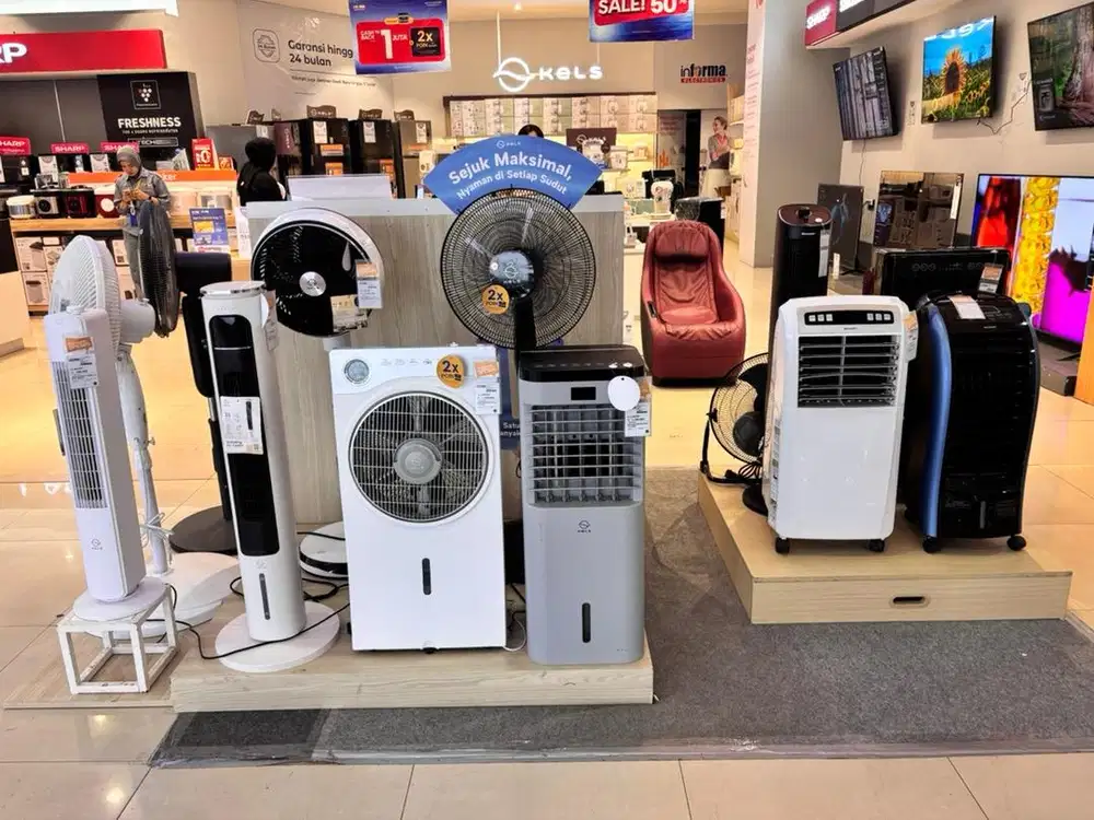 AIR COOLER DAN KIPAS PROMO