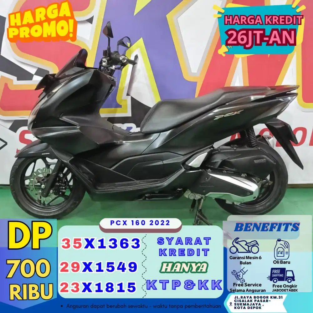 Dp 700rb bawa pulang pcx 160 2022 km low
