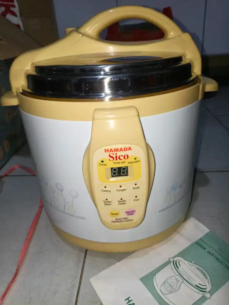 Hamada electric pressure cooker 6L presto listrik pressure cooker rice