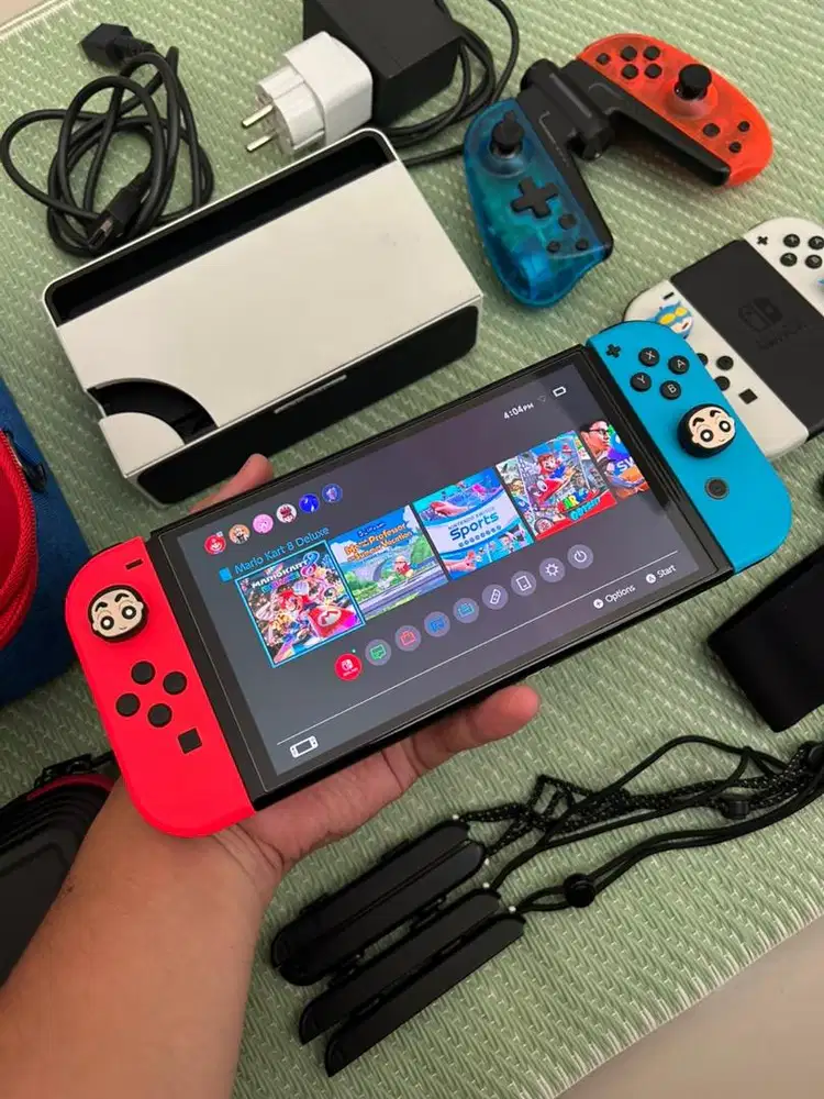 Nintendo Switch OFW Full paket siap pakai