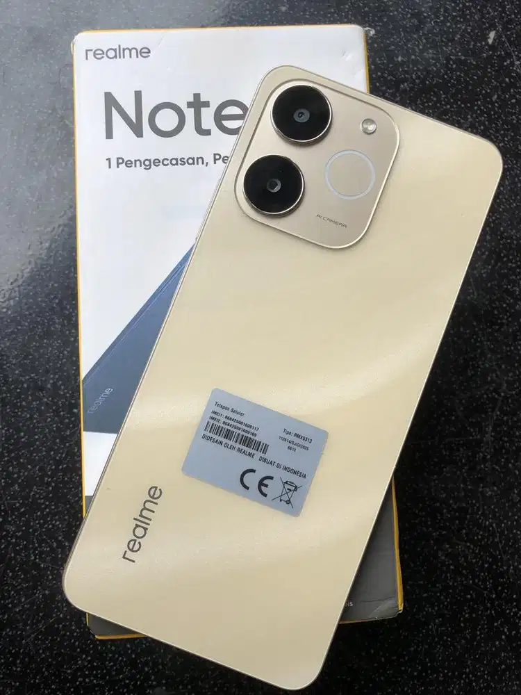 Realme note 70 fullset