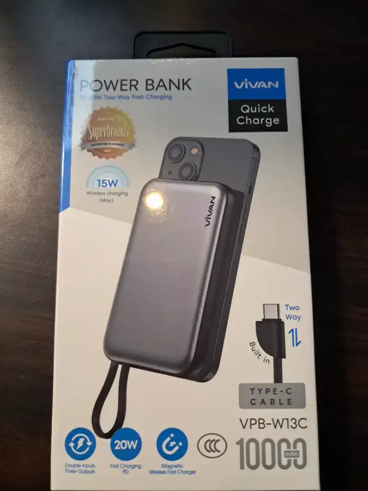 powerbank vivan vpb w13c