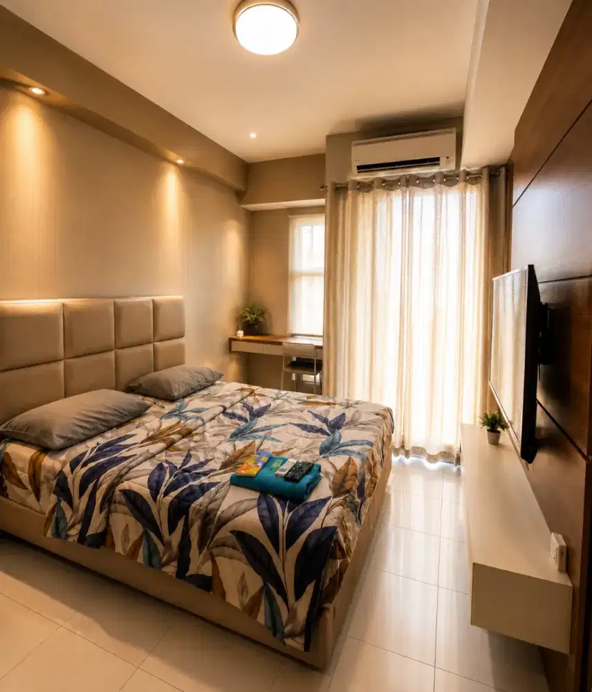 sewa apartemen harian green Pramuka city Jakarta pusat
