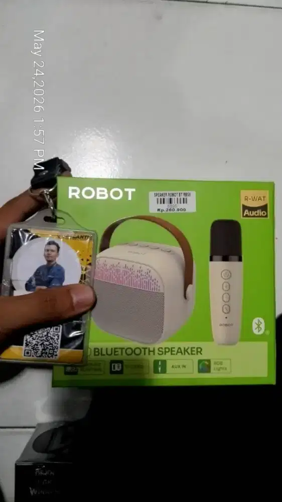 SPEAKER ROBOT BT RB50 ATLANTIS DAHSYAT