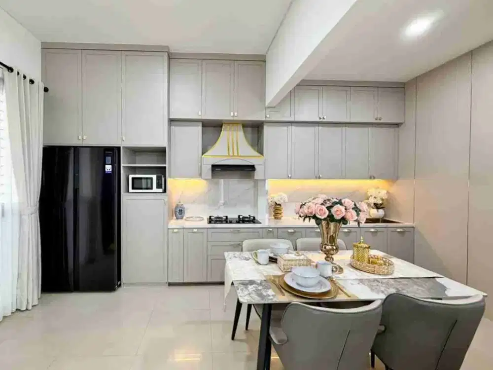 Rumah Semi Furnished Rapih Puspita Loka Bsd city