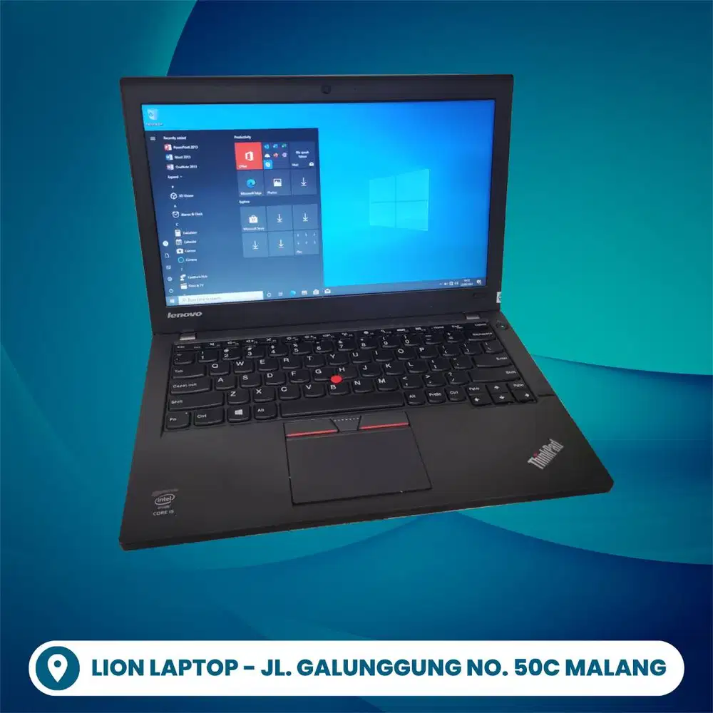 RAM 8GB SSD 256GB Core i5 Lenovo Thinkpad X250 [24|05]