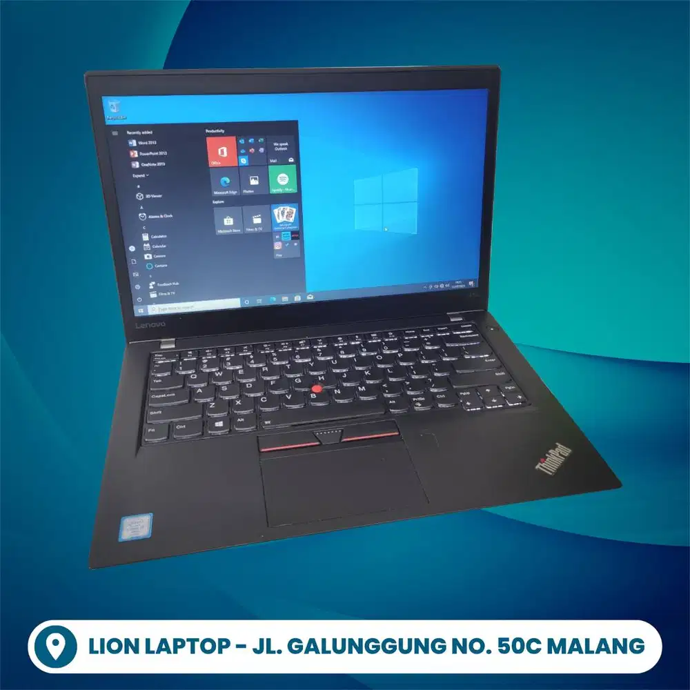 RAM 8GB SSD 256GB Core i7 SLIM Lenovo Thinkpad T470s [24|05]