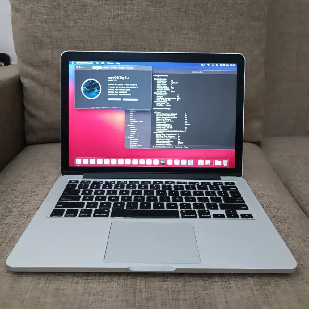 Macbook Pro Retina 2014 Core i5 Ram 8 Ssd 500gb