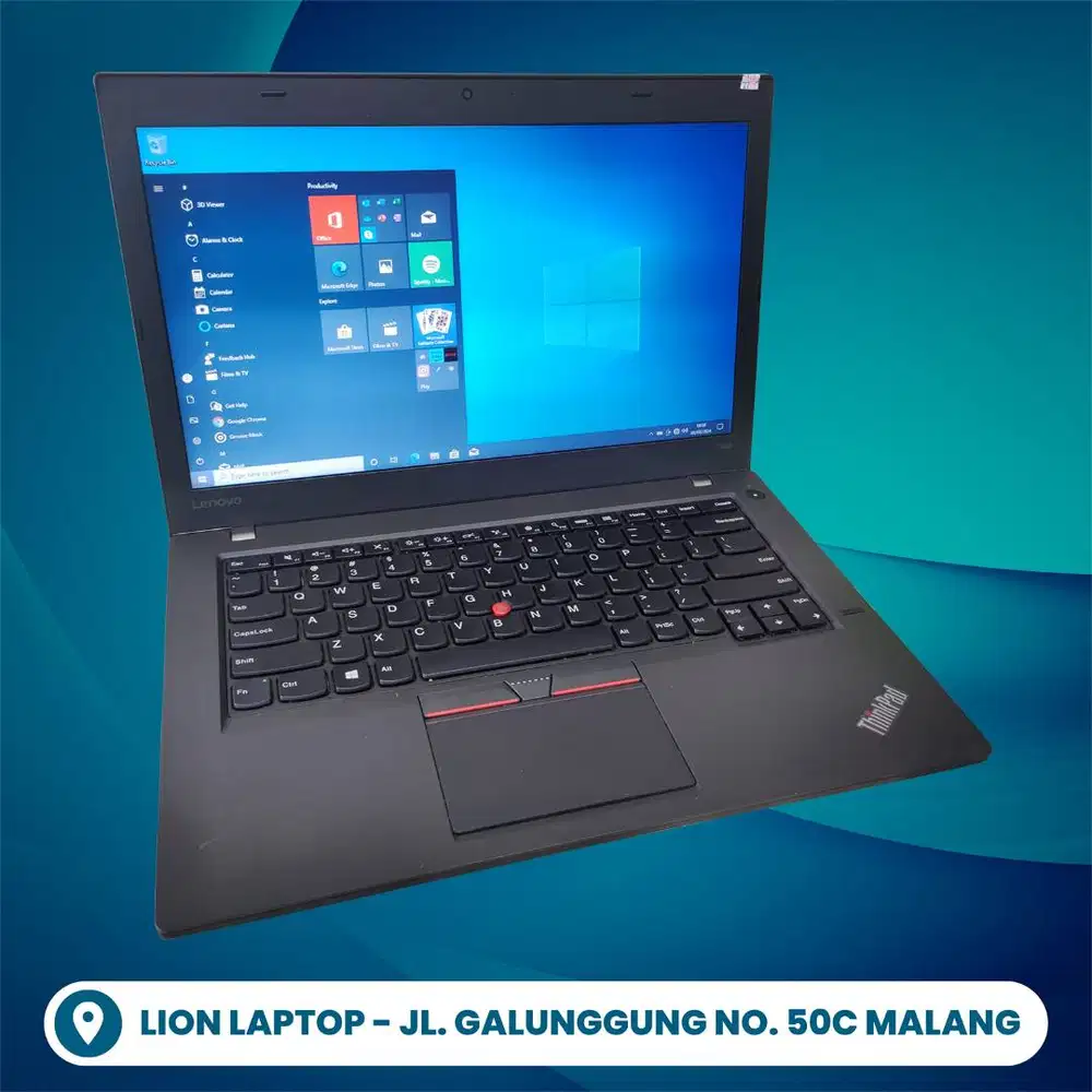 RAM 8GB Core i5 SSD 256GB Lenovo Thinkpad T460 [24|05]