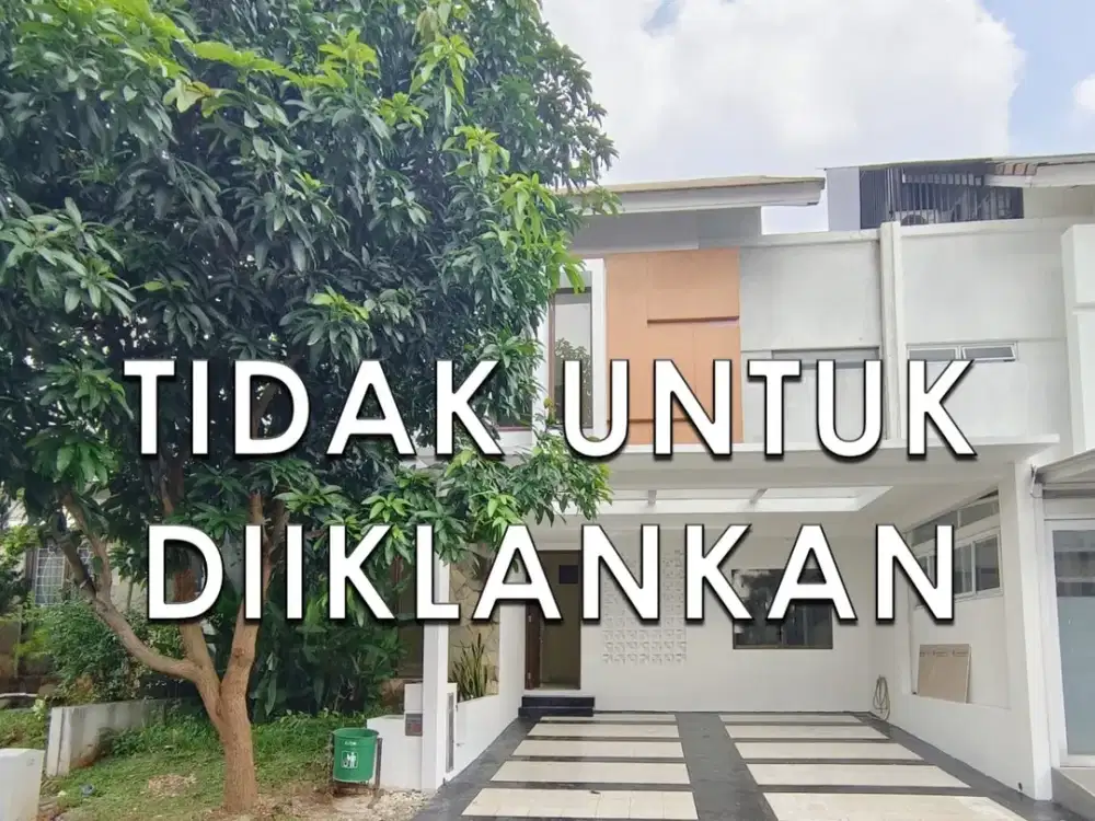 Dijual Rumah Siap Huni di Discovery Bintaro Jaya Tangsel LR-10173