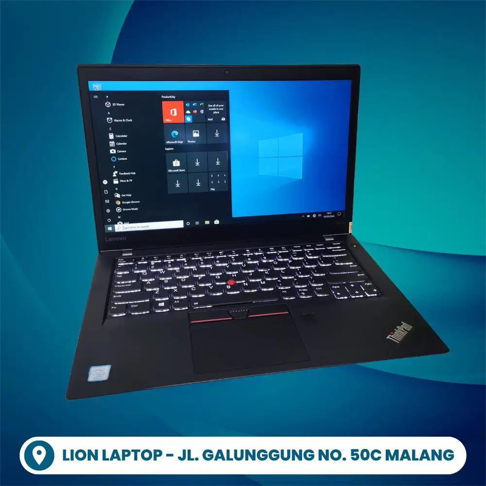 Core i5 Gen 7 RAM 8GB SLIM TOUCHSCREEN Lenovo Thinkpad T470s [24|05]