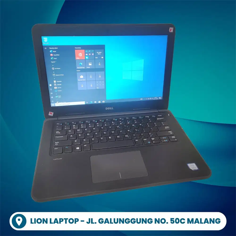Core i5 Gen 7 Murah Mulus RAM 8GB SSD 256GB Dell Latitude 3380 [24|05]