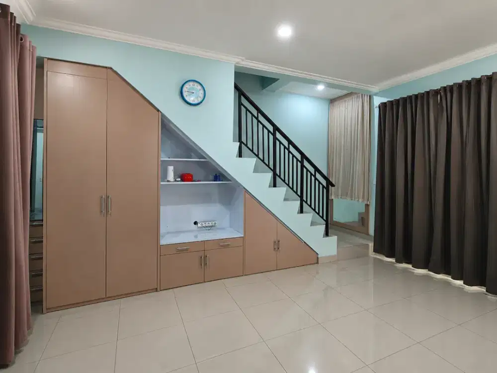 Rumah Cluster Scarlet PIK2 4x15 2+1KT SHM Siap Huni Bisa KPR