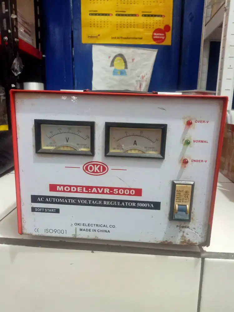 JUAL STABILIZER OKI MODEL AVR 5000