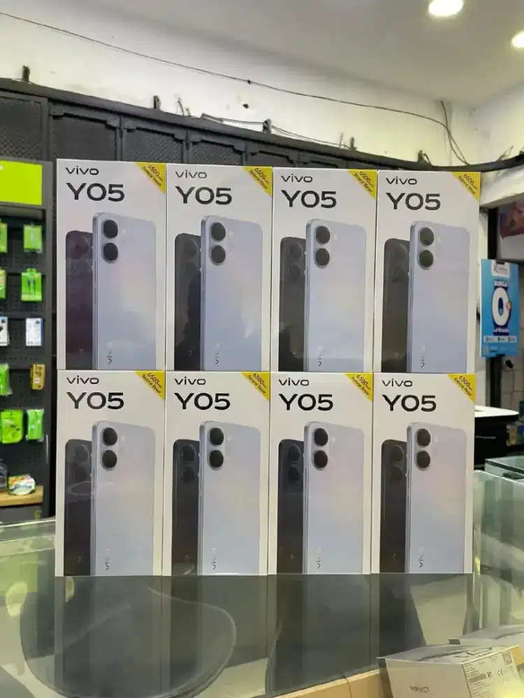 VIVO Y05 4/128 garansi 1 tahun