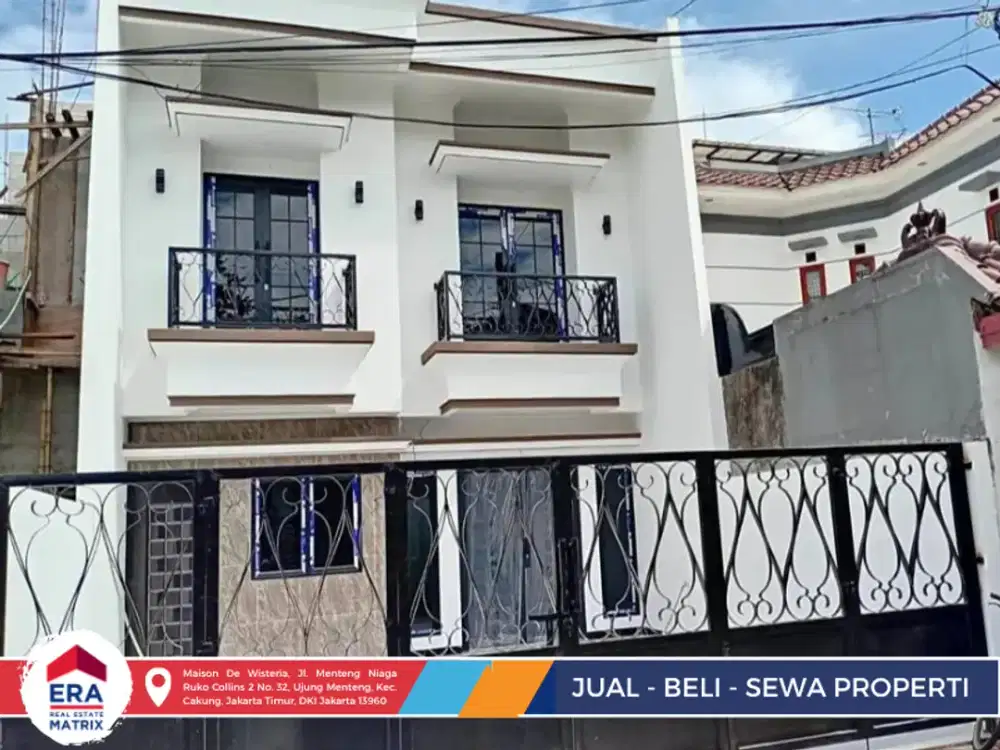 Jual Rumah Duren Sawit dengan Konsep Hunian Nyaman dan Elegan