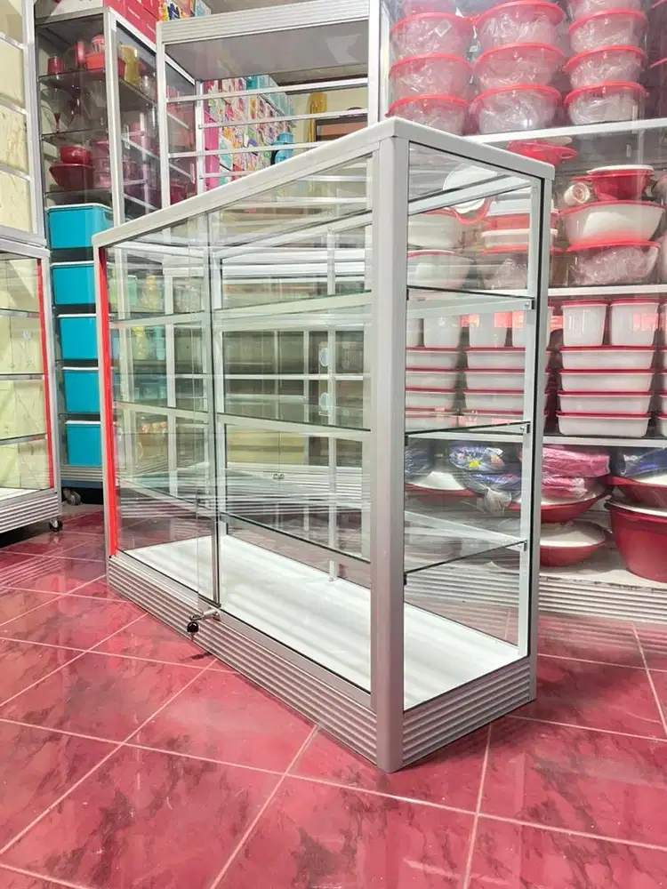 Etalase Panjang 1,2Mx1M Serbaguna