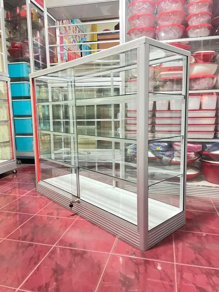 Etalase Panjang 1,2Mx1M untuk warung dll.