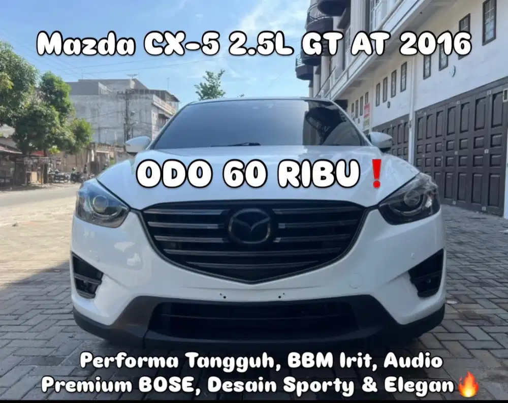 (TDP 31 JUTA!) Mazda CX-5 2.5 Grand Touring Automatic Putih 2016 [CX5]