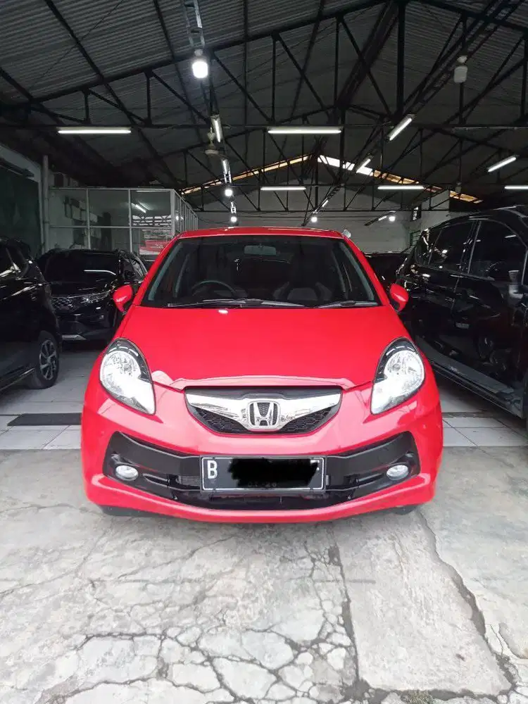 Honda Brio 1.2 E Matic AT tahun 2016 Merah DP minim 21 juta brio satya