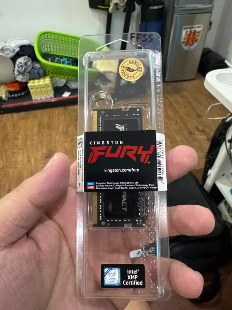 RAM Kingston Fury Impact SODIMM DDR4 32GB 3200 MHz