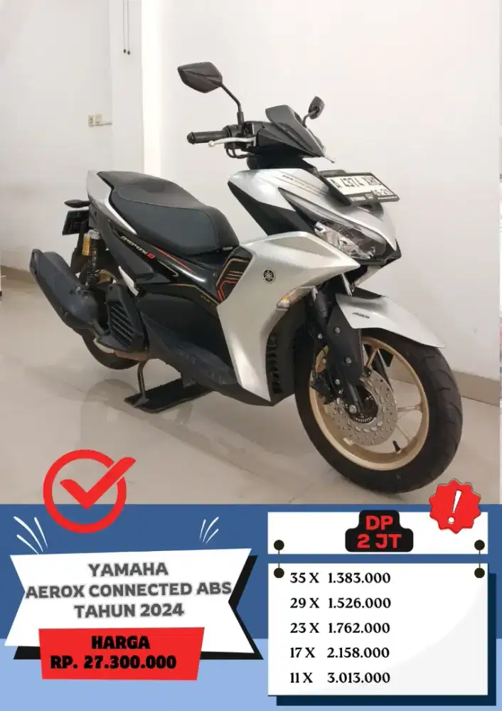 Yamaha Aerox Connected ABS Tahun 2024