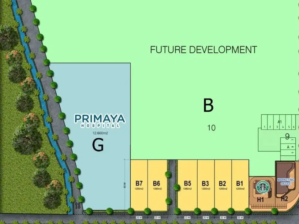 DISEWAKAT/ DIJUAL Kavling Komercial Golden City- Bekasi Utara.