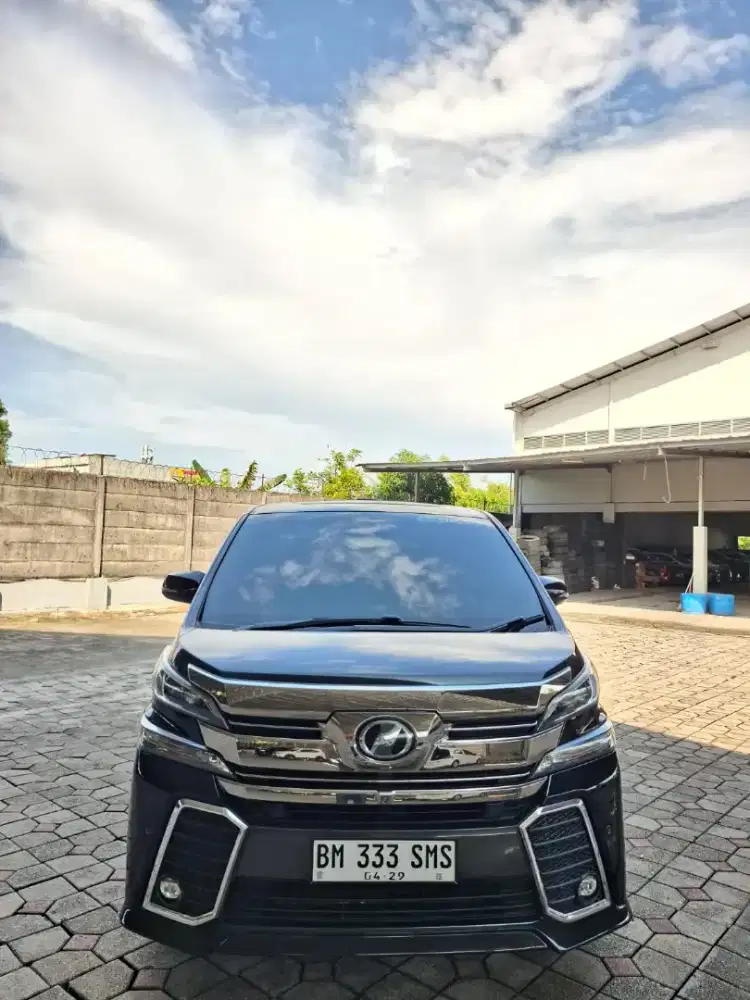 Vellfire 2015 ZG premium matic. Km 87rb antik