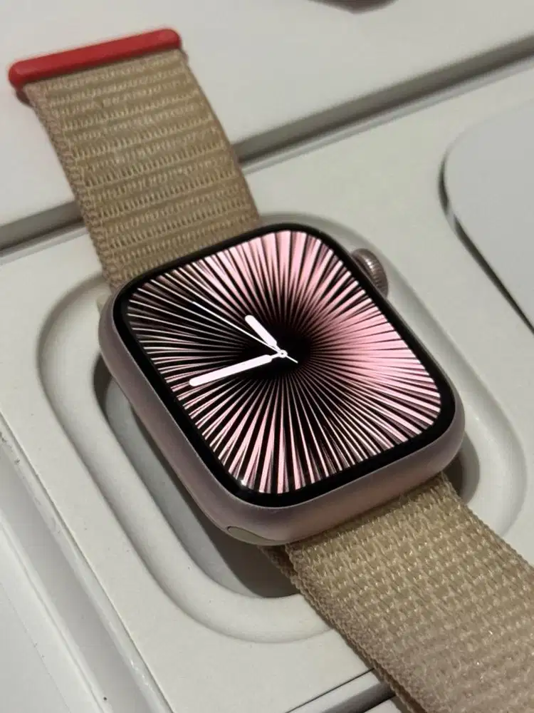 iBox Apple Watch Series 9 41mm Pink Fullset ID/A