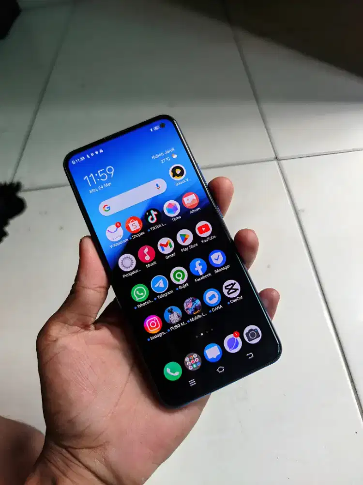 Vivo v19 siap pakai no minus Ram 8+8/128gb