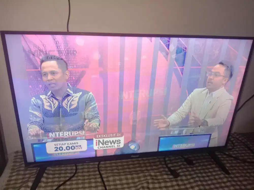 LED TV hisense smart android 32inci jual apa adanya(masuk baca dulu)