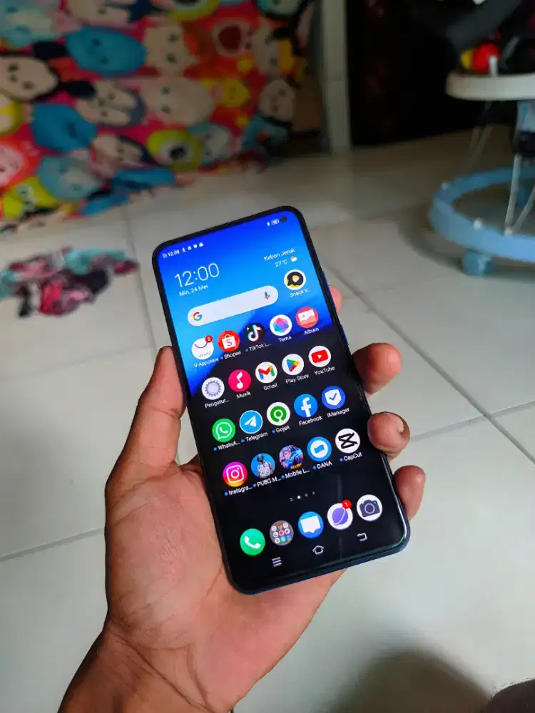Vivo v19 siap pakai no minus Ram 8+8/128gb